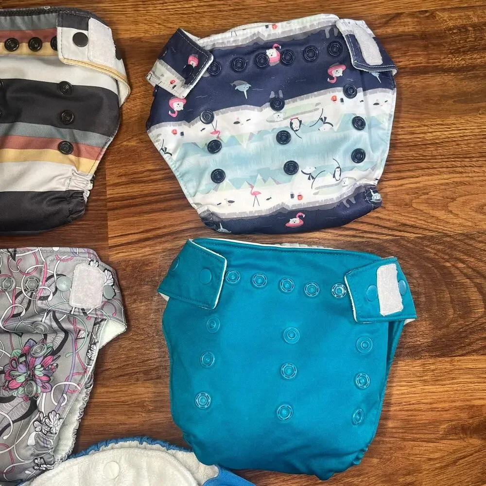 O.N.E. GrowVia Cloth Diapers All In One Reusable Baby Bundle